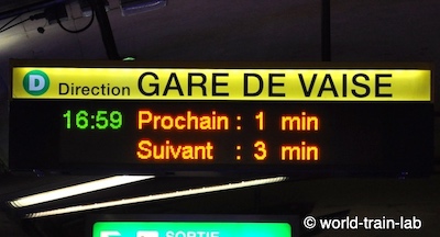 Train information