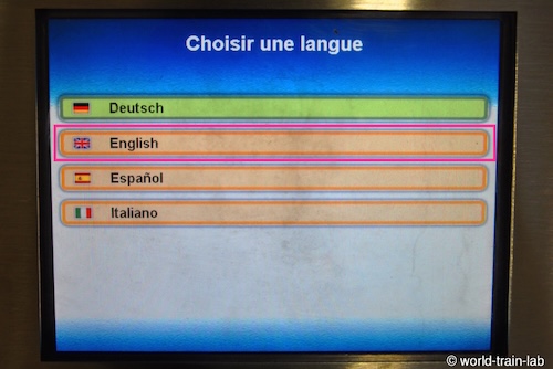Select English